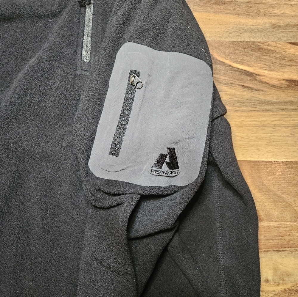 Eddie Bauer First Ascent Fleece Womens Large Black - Picture 6 of 8